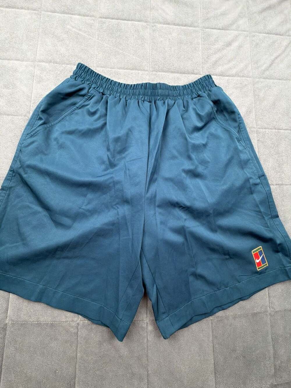 Vintage Nike Challenge Court Tennis Shorts Teal